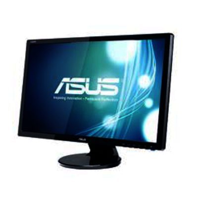 Asus VE247H 23.6 1920x1080 2ms VGA DVI-D HDMI Black Monitor with Speakers